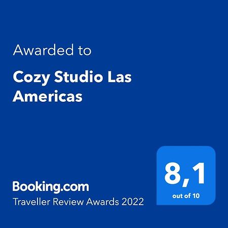 Cozy Studio Las Americas 美洲海滩 外观 照片